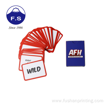 Customized Flash Cards Pack With Tuck Box Packaging